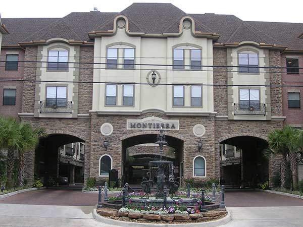 Entrance to Montierra Apartments