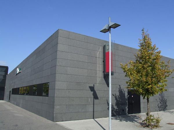 Rodovre Centrum facade, Royal Black