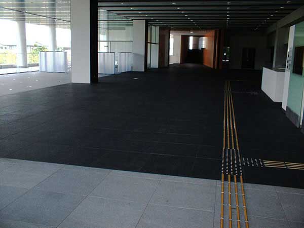 Nara Library Zimbabwe black granite back flooring