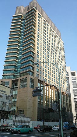 Peninsula Hotel finished, Namibian Yellow Granite