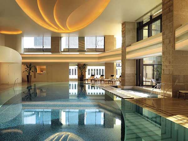 Peninsula Hotel Pool, Namibian Yellow Granite