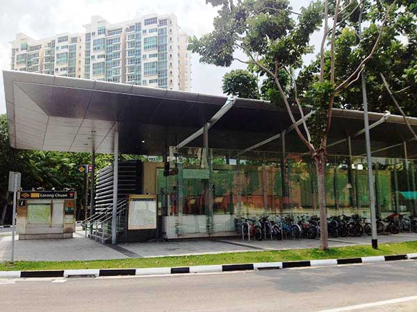 Lorong Chuan MRT Entrance